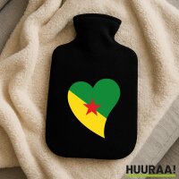 W&auml;rmflasche Franz&ouml;sisch-Guayana Flagge...