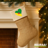 Weihnachtsstrumpf Franz&ouml;sisch-Guayana Flagge...