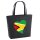 Filzshopper Guyana Flagge Herz, 22 Liter