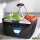 Einkaufskorb faltbar Honduras Flagge Herz 20 Liter Black