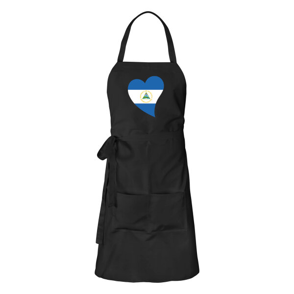 Schürze Nicaragua Flagge Herz