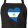 Schürze Nicaragua Flagge Herz