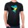 Herren T-Shirt Die Bahamas Flagge Herz