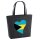 Filzshopper Die Bahamas Flagge Herz, 22 Liter