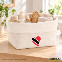 Organizer Trinidad und Tobago Flagge Herz