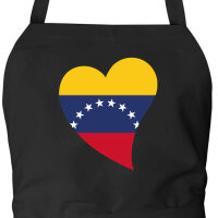 Sch&uuml;rze Venezuela Flagge Herz