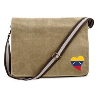 Umh&auml;ngetasche Venezuela Flagge Herz 14 Liter