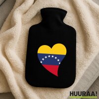 W&auml;rmflasche Venezuela Flagge Herz