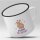Emaille Tasse I love K-POP Vintage 300ml