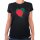 Damen T-Shirt Bangladesch Flagge Herz