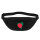 Bauchtasche Bangladesch Flagge Herz 2,5 Liter Black