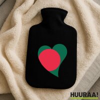 W&auml;rmflasche Bangladesch Flagge Herz
