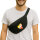 Bauchtasche Bhutan Flagge Herz 2,5 Liter Black