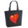Filzshopper China Flagge Herz, 22 Liter