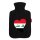 Wärmflasche Irak Flagge Herz