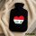 Wärmflasche Irak Flagge Herz