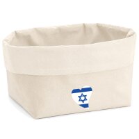 Organizer Israel Flagge Herz