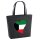 Filzshopper Kuwait Flagge Herz, 22 Liter