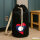 Seesack Laos Flagge Herz 20 Liter Black