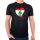 Herren T-Shirt Libanon Flagge Herz