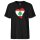 Herren T-Shirt Libanon Flagge Herz