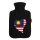 Wärmflasche Malaysia Flagge Herz