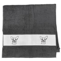 Handtuch Chihuahua Silhouette 50x100cm