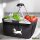 Einkaufskorb faltbar Basset Hound Silhouette 20 Liter Black