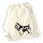 Turnbeutel Terrier Silhouette 12 Liter