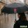 Regenschirm I love you Herz 98cm Schwarz