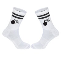 Unisex Socken Bombe Silhouette Baumwolle