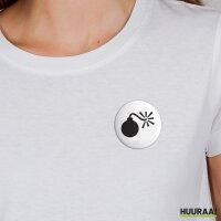 Button Bombe Silhouette