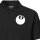 Herren Polo Shirt Billardkugel Silhouette