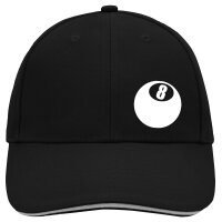 Kappe Billardkugel Silhouette