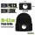 Beanie mit Patch Billardkugel Silhouette Black