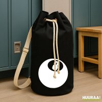 Seesack Billardkugel Silhouette 20 Liter Black