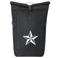 Kurierrucksack Stern Silhouette 30-44 Liter Black Melange