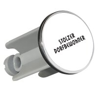 Waschbeckenst&ouml;psel Stolzer Dorfbewohner...