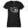 Damen T-Shirt Totenkopf Flammen