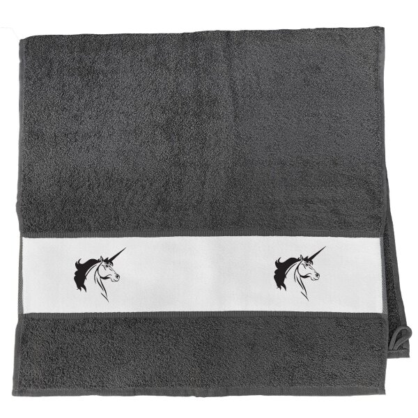 Handtuch Einhorn Silhouette 50x100cm