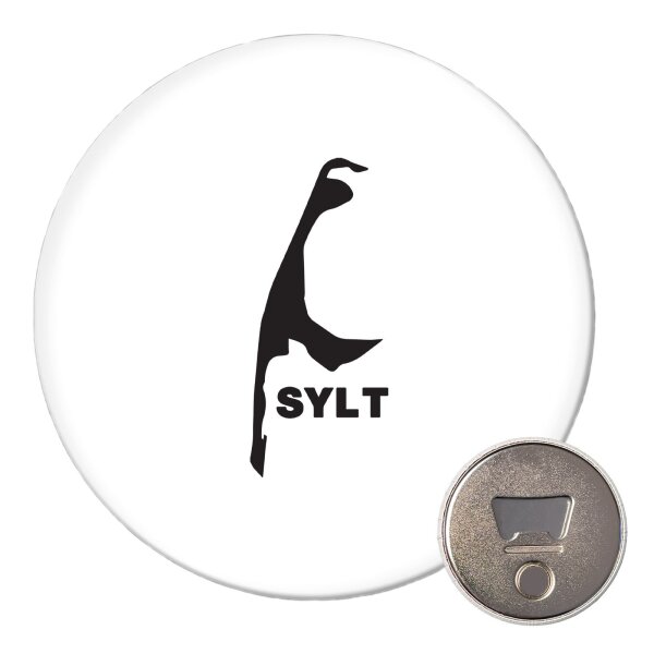 Magnet Sylt Silhouette 59mm Kühlschrankmagnet