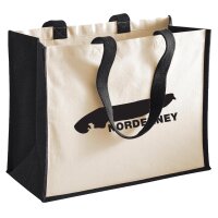 Jutetasche Norderney Silhouette 21 Liter Black