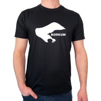 Herren T-Shirt Borkum Silhouette