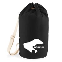 Seesack Borkum Silhouette 20 Liter Black