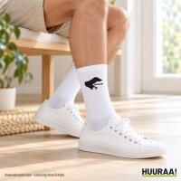 Unisex Socken Borkum Silhouette Baumwolle