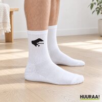 Unisex Socken Borkum Silhouette Baumwolle