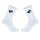 Unisex Socken Borkum Silhouette Baumwolle