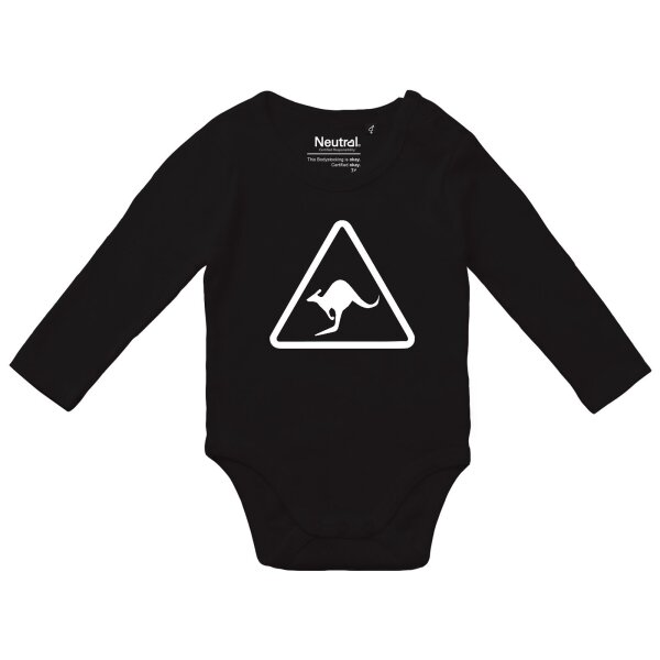 Baby Body Känguru Verkehrsschild