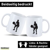 Kaffeetasse Tennis Silhouette 330ml