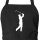Schürze Golfer Silhouette